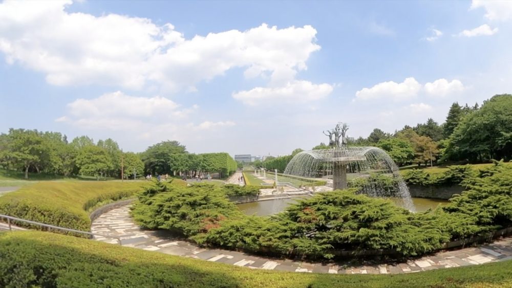 公園ポタリング